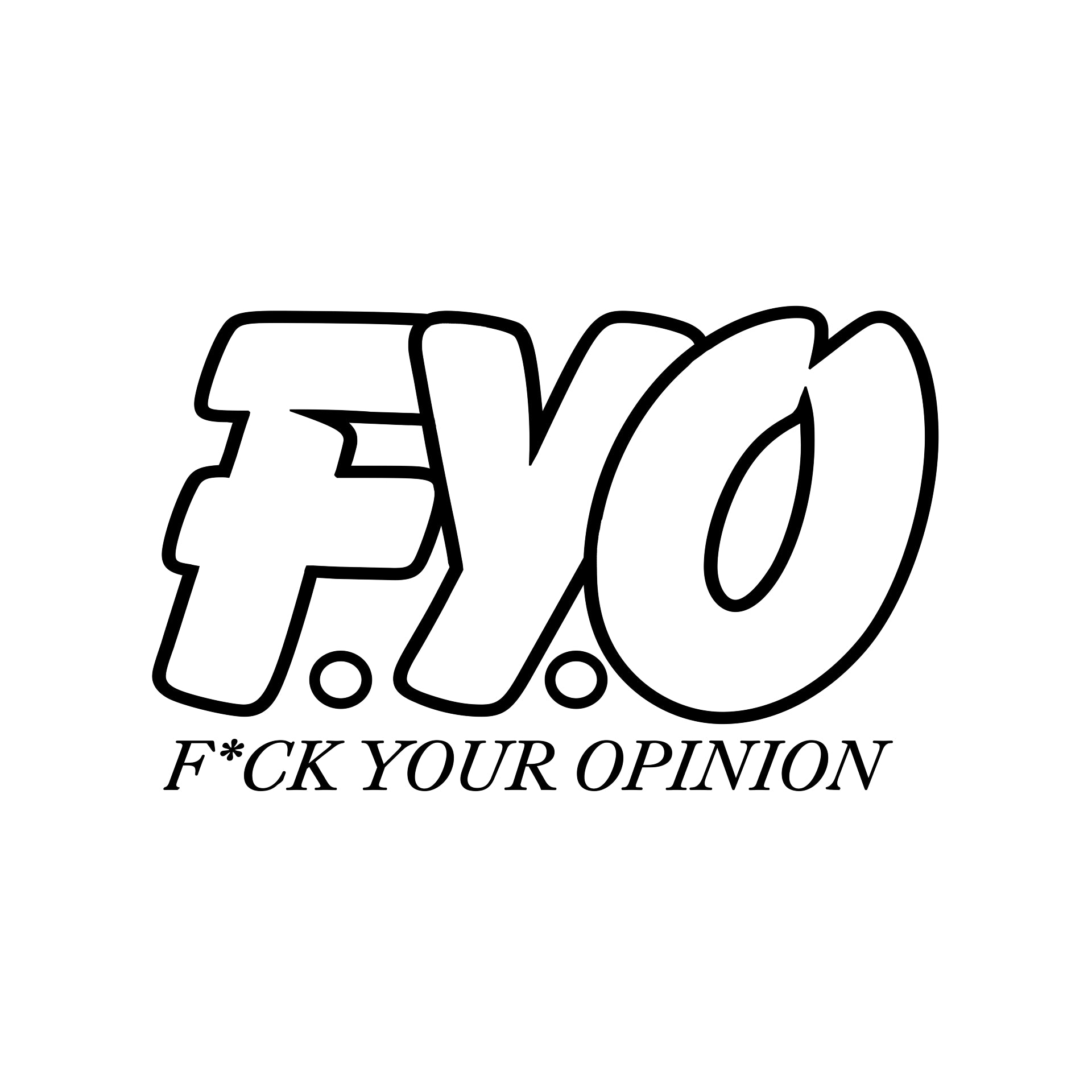 FYO CUTOUT DECAL 4"