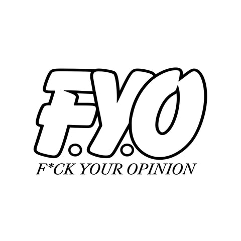 FYO CUTOUT DECAL 4"