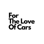 FOR THE LOVE OF CARS DECAL